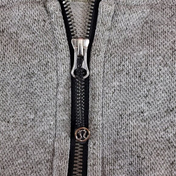 Lululemon Womens Size 6 On The Daily Hoodie Gray Full Zip Athleisure - Picture 9 of 14
